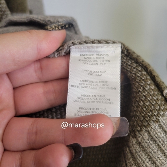 Current Elliott the oversized camo cardigan - Picture 6 of 6